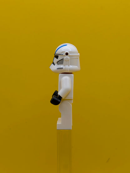 Clone Trooper sw1337 501st Legion (Phase 2) - White Arms, Nougat Head, Helmet with Holes Star Wars Lego Minifigure