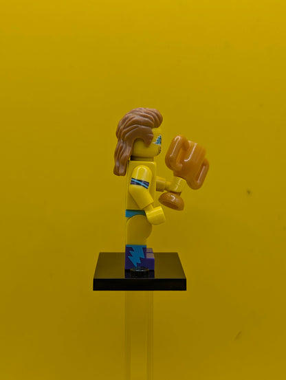 Wrestling Champion col15-14 Series 15 (Complete Set with Stand and Accessories) CMF Lego Minifigure