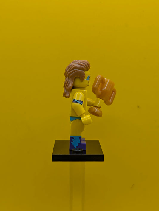 Wrestling Champion col15-14 Series 15 (Complete Set with Stand and Accessories) CMF Lego Minifigure