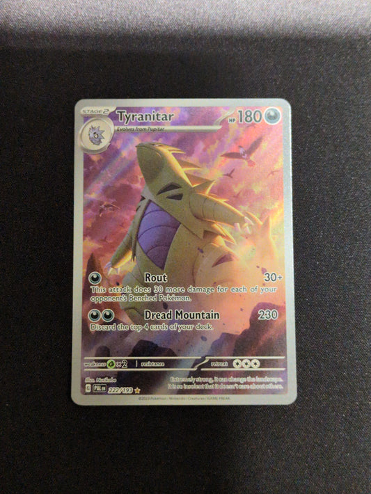 Tyranitar (Illustration Rare) #222/193 Paldea Evolved