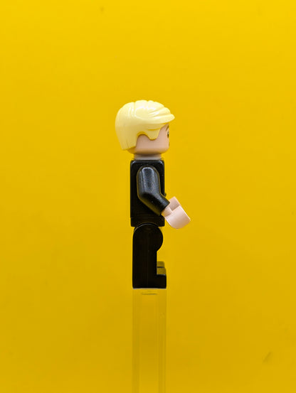 Draco Malfoy hp399 Black Slytherin Robe and Legs Harry Potter Lego Minifigure