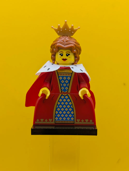 Queen col15-16 Series 15 (Complete Set with Stand and Accessories) CMF Lego Minifigure