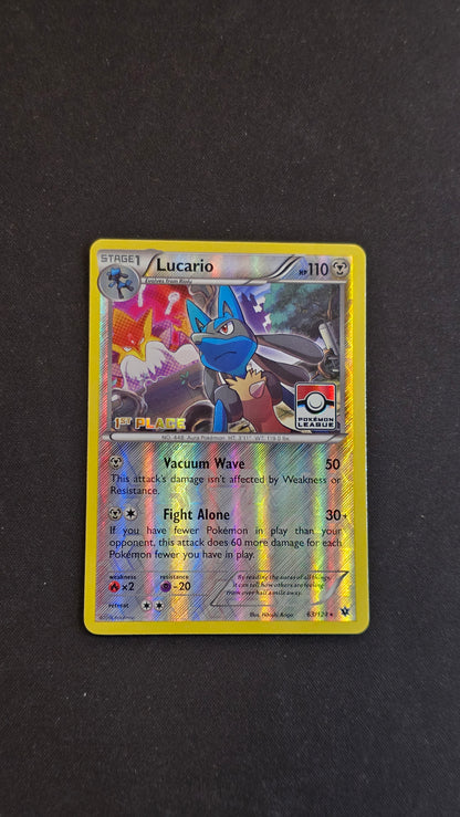 Lucario (1st place Pokemon Leage) #63/124 -Promo
