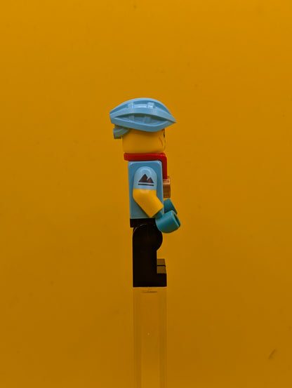 Wheelchair Racer col397 Series 22 (Minifigure Only without Stand and Accessories) Cmf Lego Minifigure