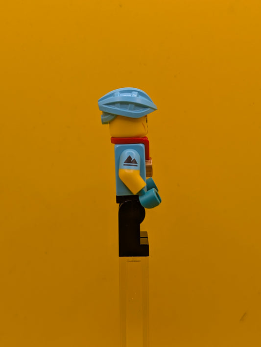 Wheelchair Racer col397 Series 22 (Minifigure Only without Stand and Accessories) Cmf Lego Minifigure