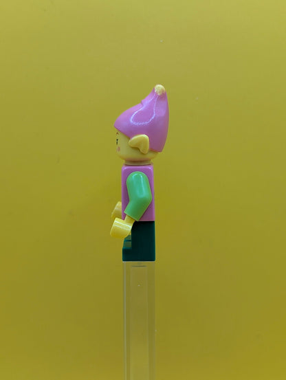 Pink Elf hol235 Green Legs Holiday Lego Minifigure
