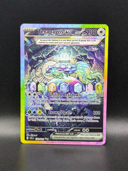 #170/142 Terapagos ex Special Illustration Rare Stellar Crown