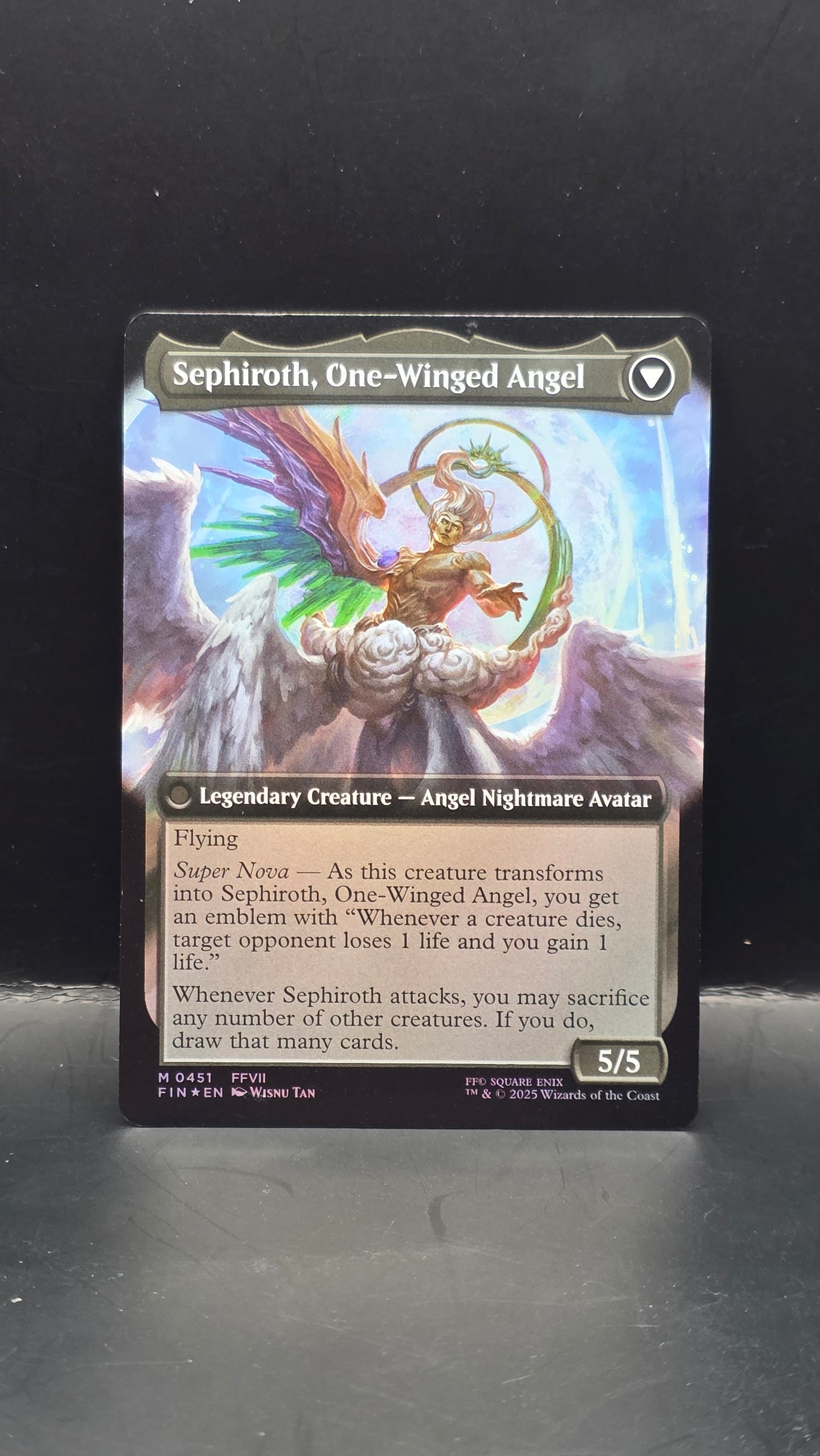 Sephiroth, Fabled SOLDIER (Extended art) (Foil)