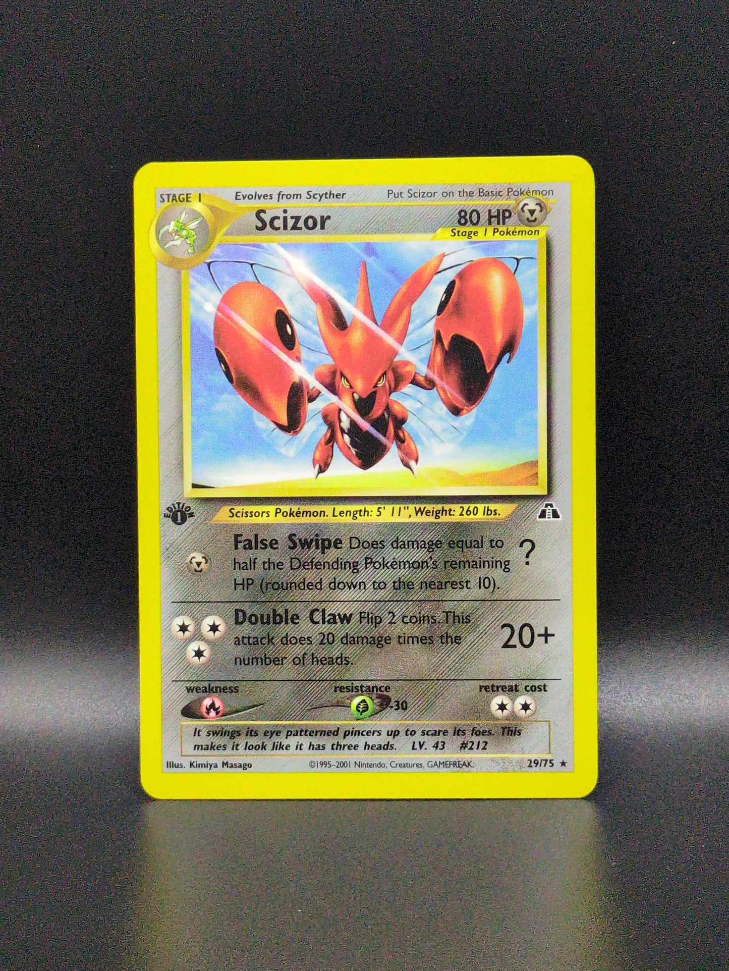 Scizor (1st Edition) #29/75 - Neo Discovery