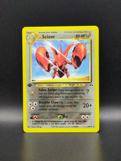 Scizor (1st Edition) #29/75 - Neo Discovery