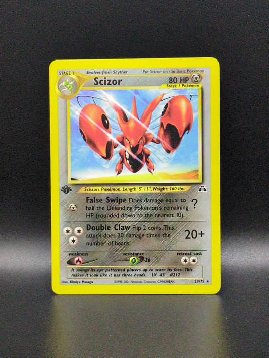Scizor (1st Edition) #29/75 - Neo Discovery