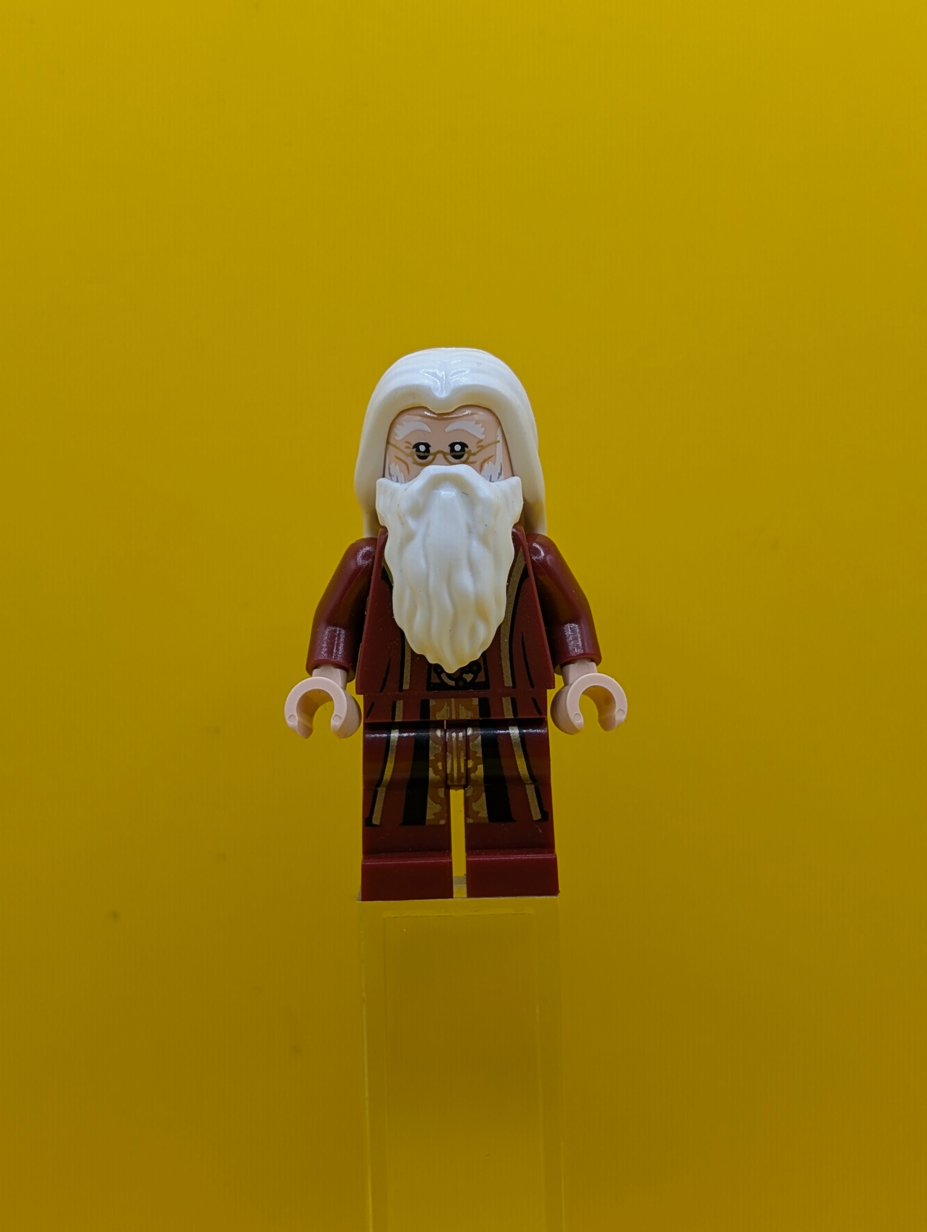 Albus Dumbledore hp354 Dark Red Robe, White Hair, Plain Arms Harry Pot ...