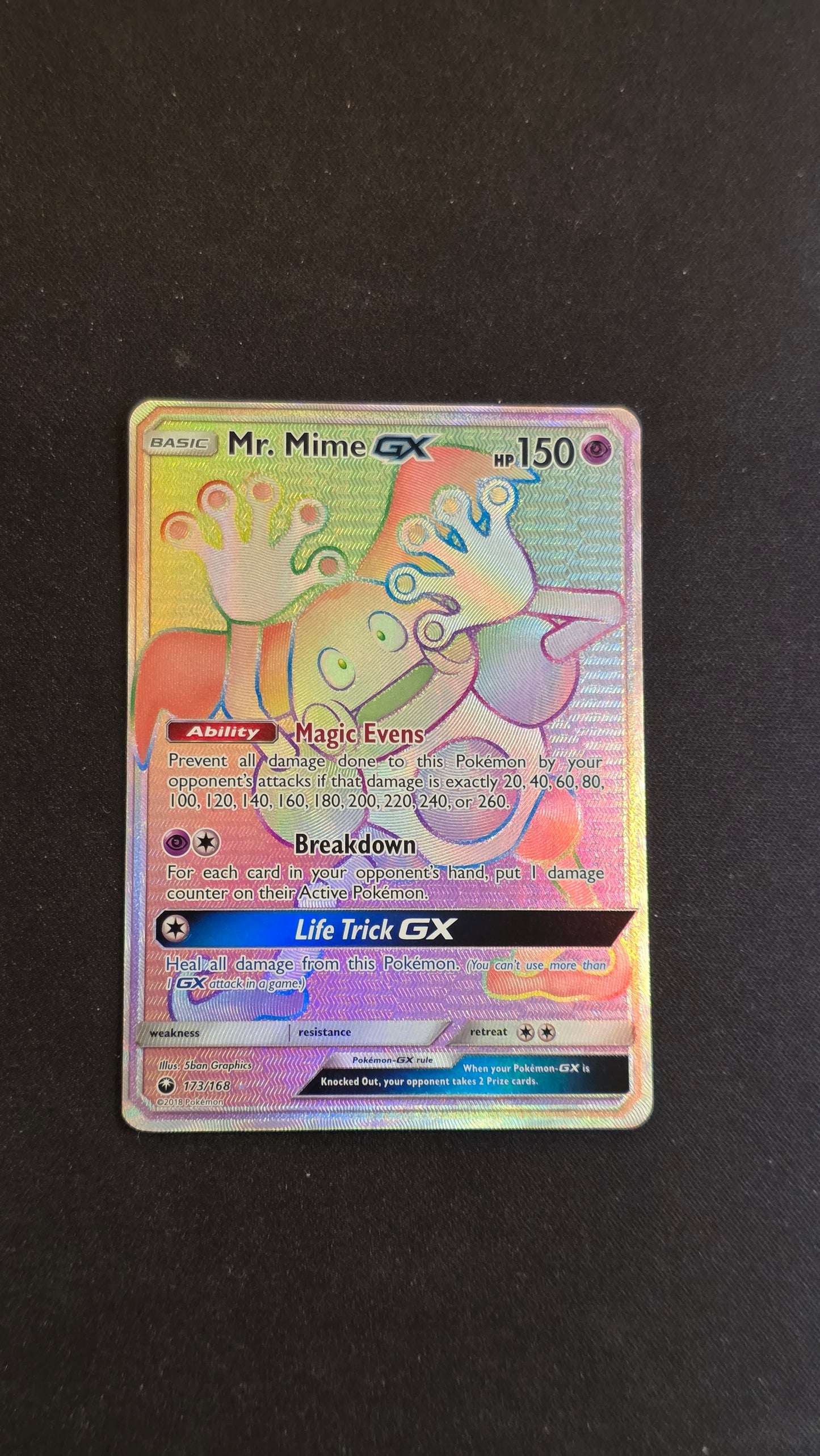 Mr. Mime GX #173/168 -Celestial Storm