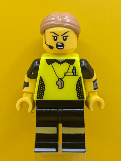 Football Referee col411 Series 24 (minifigure only without stand or accessories) CMF Minifigure Lego
