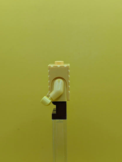 SpongeBob bob007 Shocked Look Spongebob Squarepants Lego Minifigure