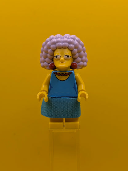 Selma sim037 The Simpsons, Series 2 (Minifigure Only without Stand and Accessories) The Simpsons Lego Minifigure