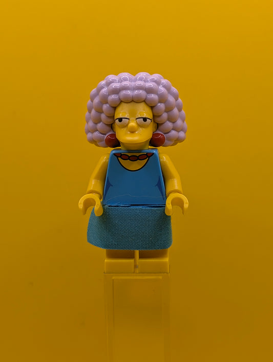 Selma sim037 The Simpsons, Series 2 (Minifigure Only without Stand and Accessories) The Simpsons Lego Minifigure