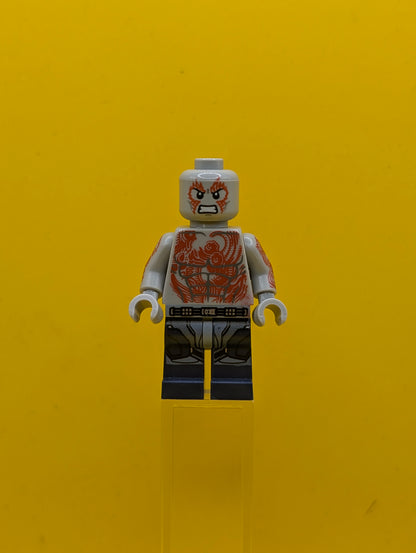 Drax sh0387 Dark Blue Legs Marvel Lego Minifigure