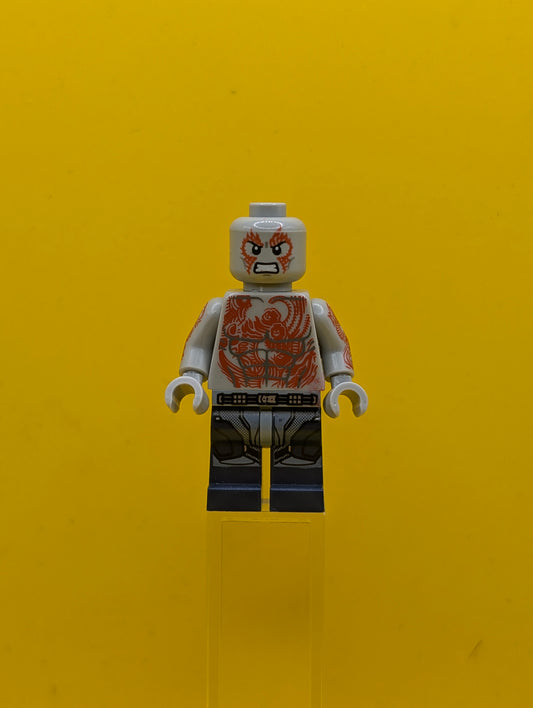 Drax sh0387 Dark Blue Legs Marvel Lego Minifigure
