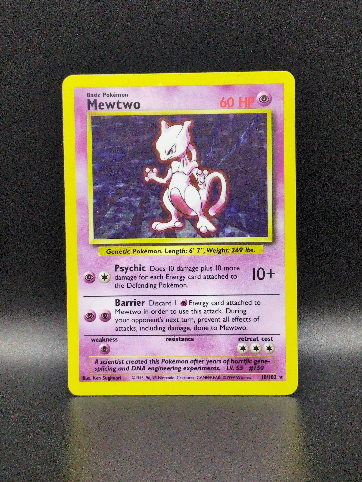 Mewtwo #10/102 - Base Set Unlimited