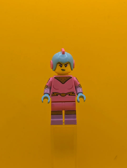 Retro Space Heroine col439 Series 26 (Minifigure Only without Stand and Accessories) Lego Minifigure