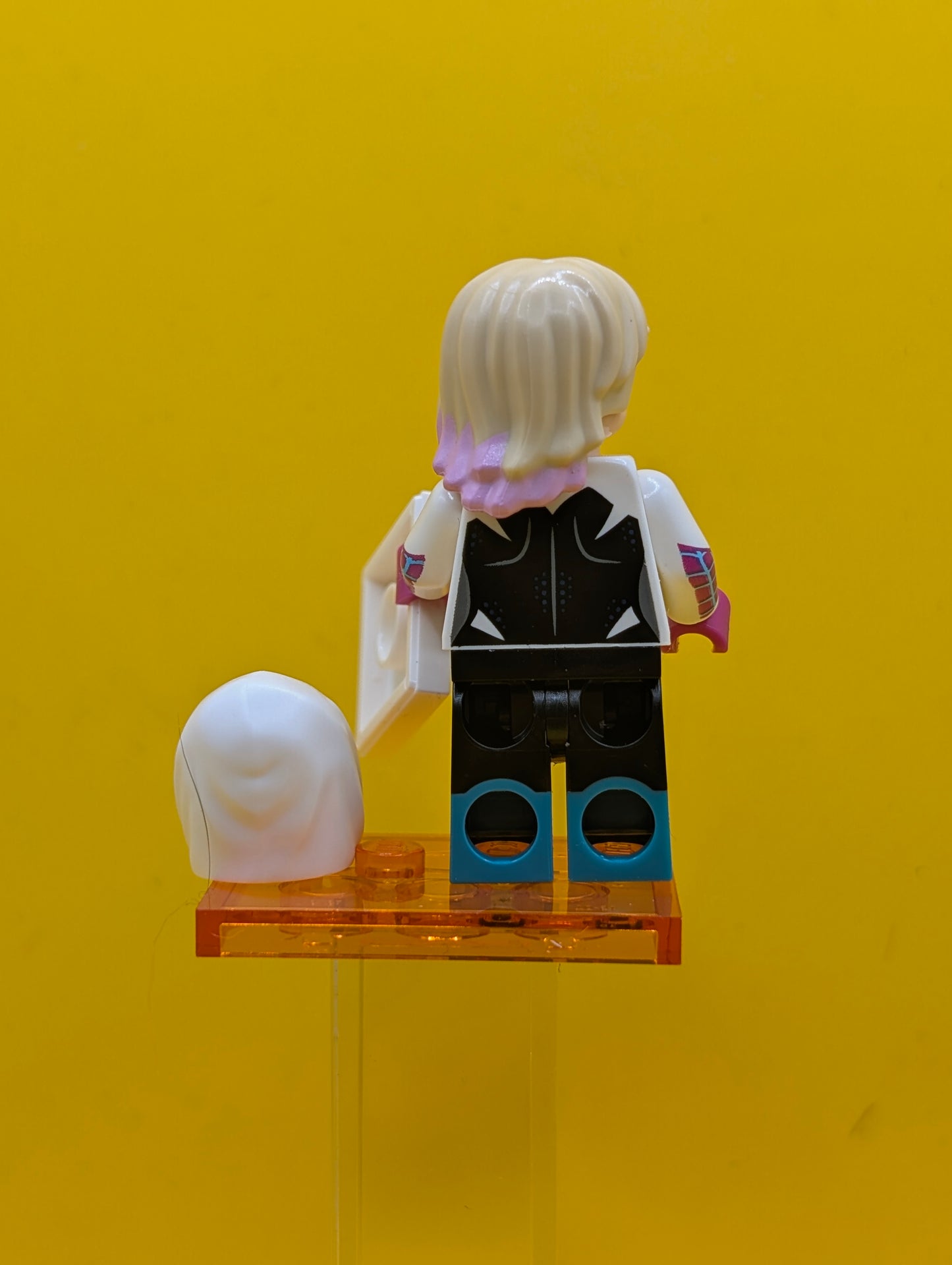 Gwen Stacy colspi-4 Spider Gwen Marvel Spider-Man Across The Spider-verse CMF Lego Minifigure