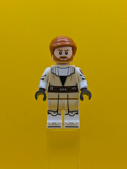 Obi-Wan Kenobi sw1424 Clone Wars, Printed Arms and Legs Star Wars Lego Minifigure