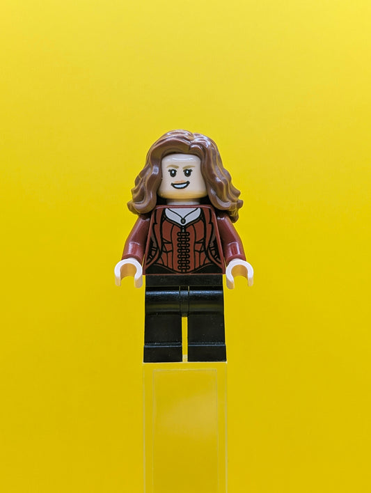 The Scarlet Witch (Wanda Maximoff) sh0732 - Plain Legs, Reddish Brown Hair Marvel Lego Minifigure