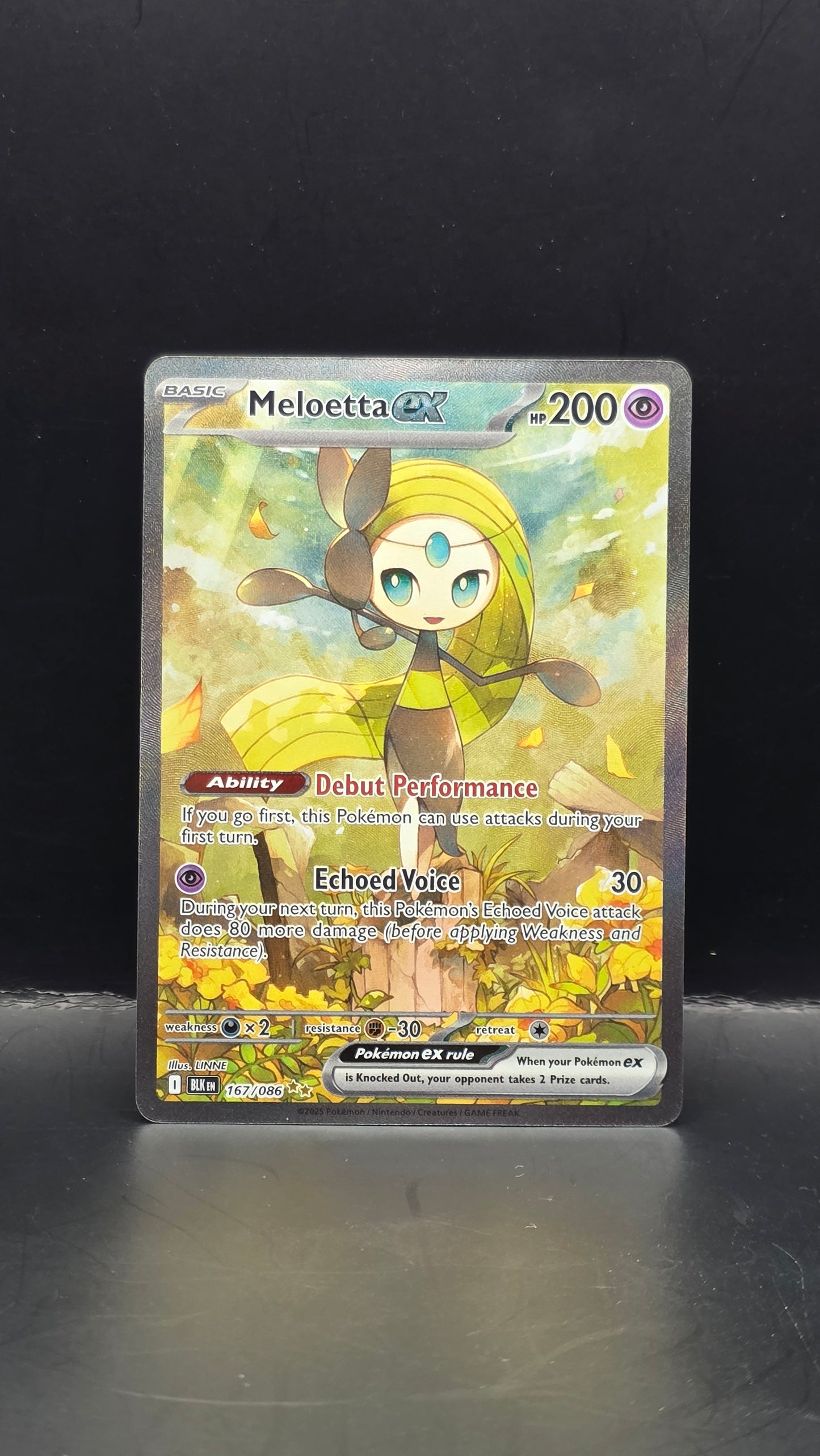 Meloetta ex #167/086 -Black Bolt