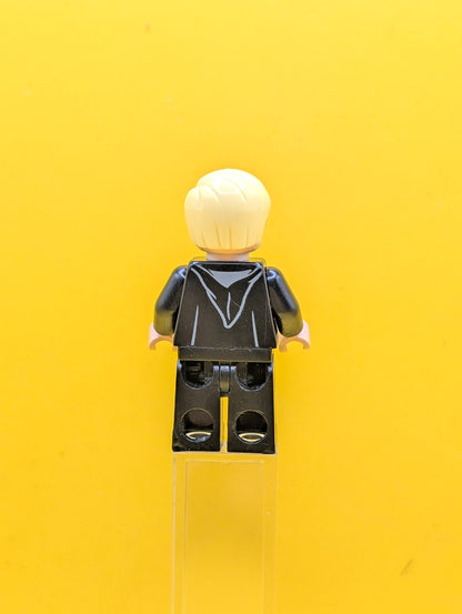 Draco Malfoy hp399 Black Slytherin Robe and Legs Harry Potter Lego Minifigure
