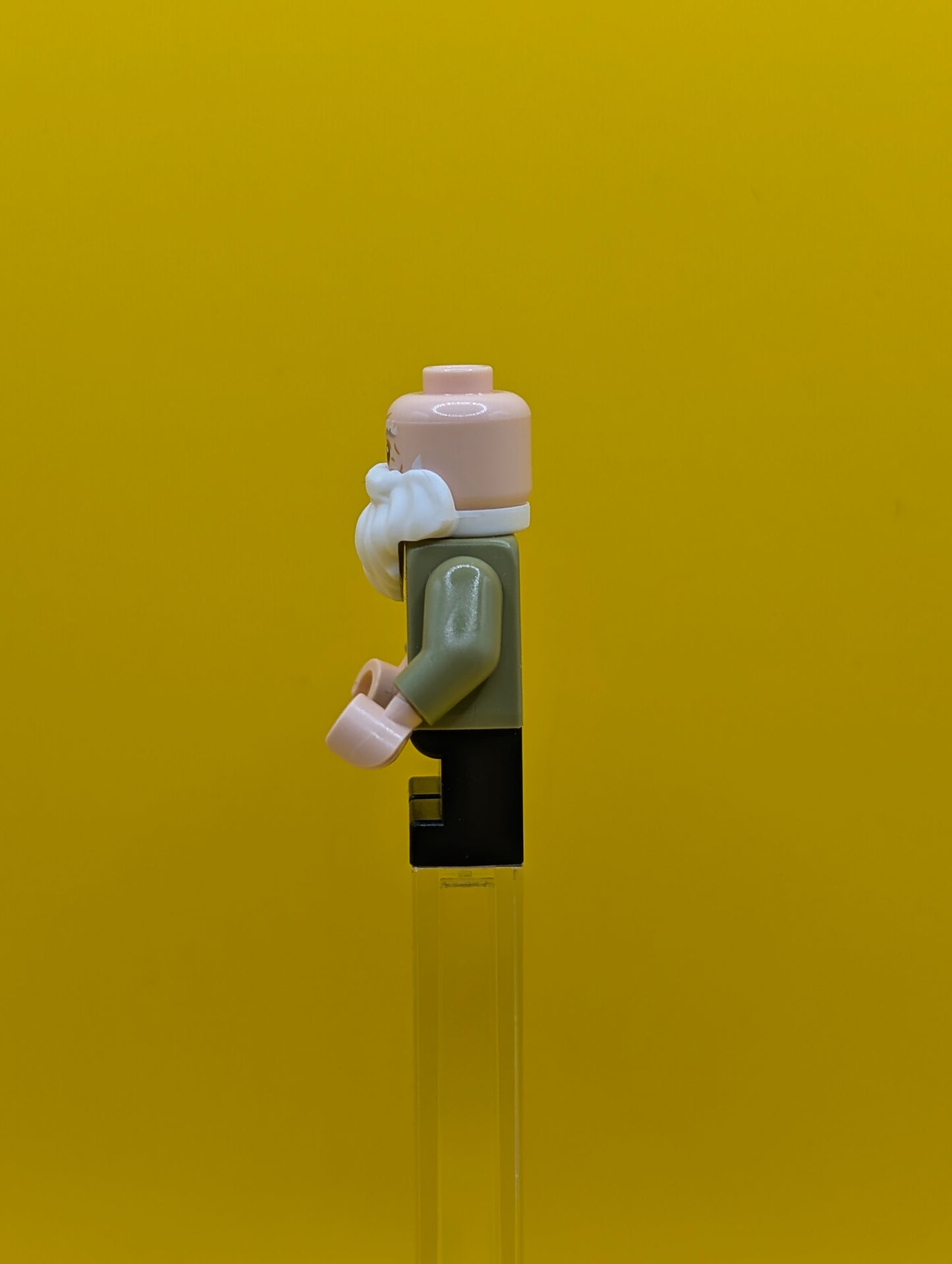 Professor Filius Flitwick hp524  Olive Green Suit, Black Short Legs Harry Potter Lego Minifigure
