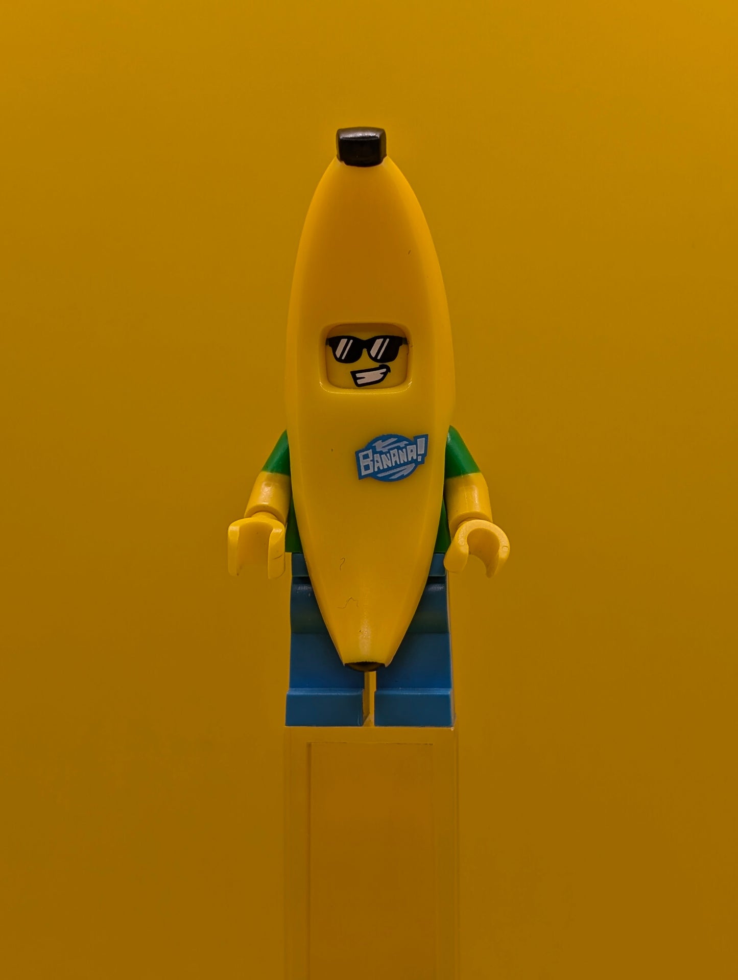 Banana Guy col16-15 Series 16 (Complete Set with Stand and Accessories) Lego Minifigure