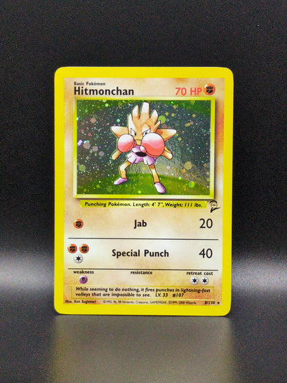 Hitmonchan #8/130 - Base Set 2