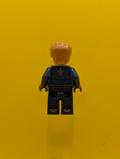 Captain America sh0495 Dark Blue Suit Marvel Minifigure Lego
