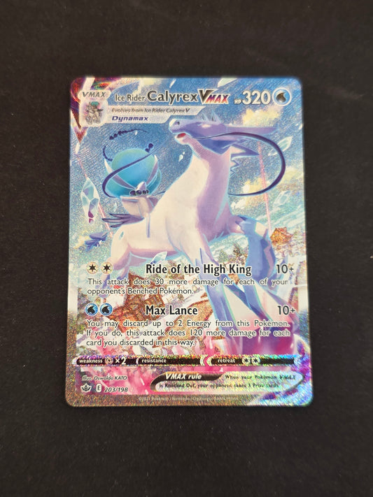 Ice Rider Calyrex VMAX #203/198 - Chilling Reign