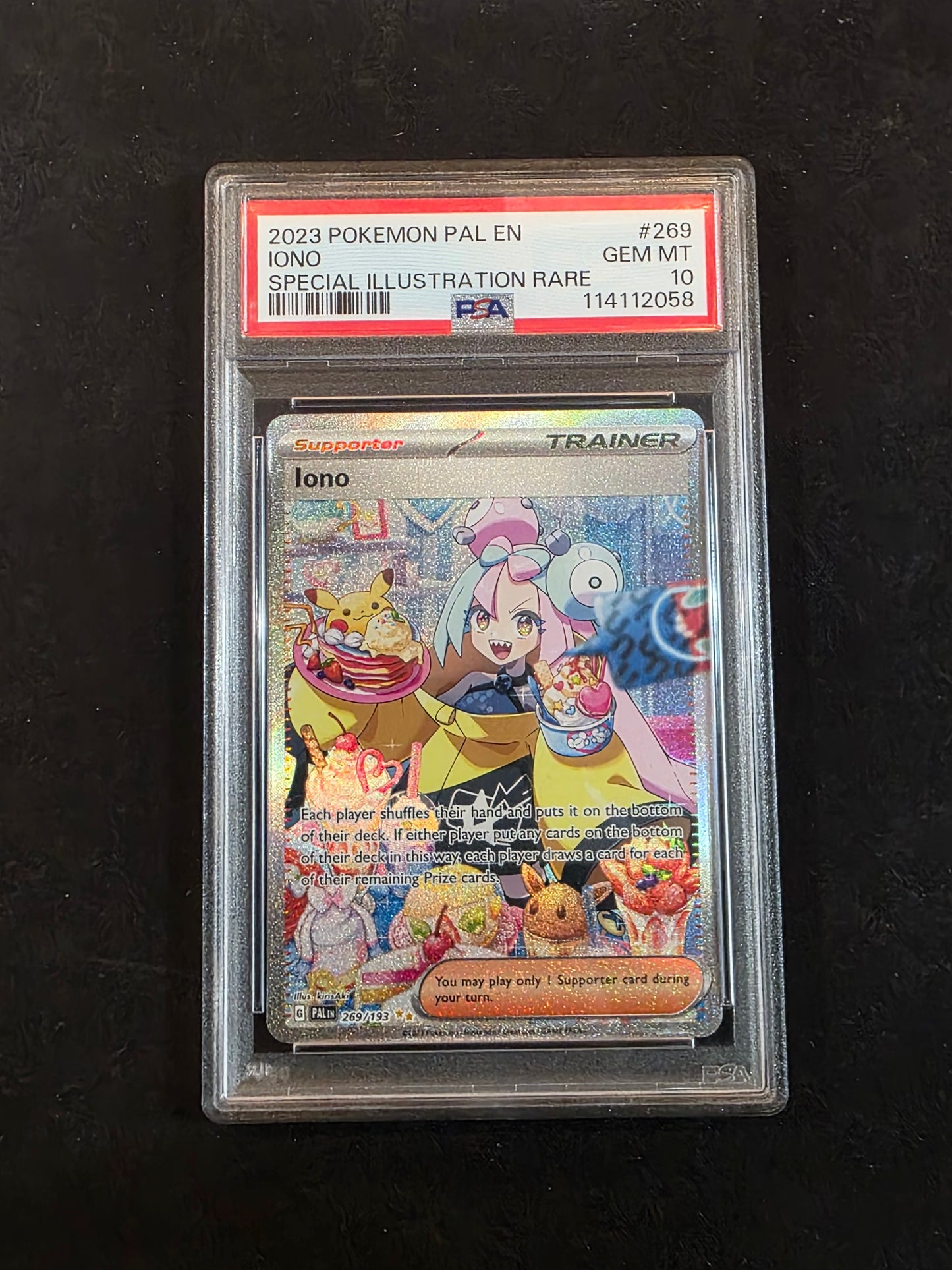 #269/193 Iono Paldea Evolved PSA 10