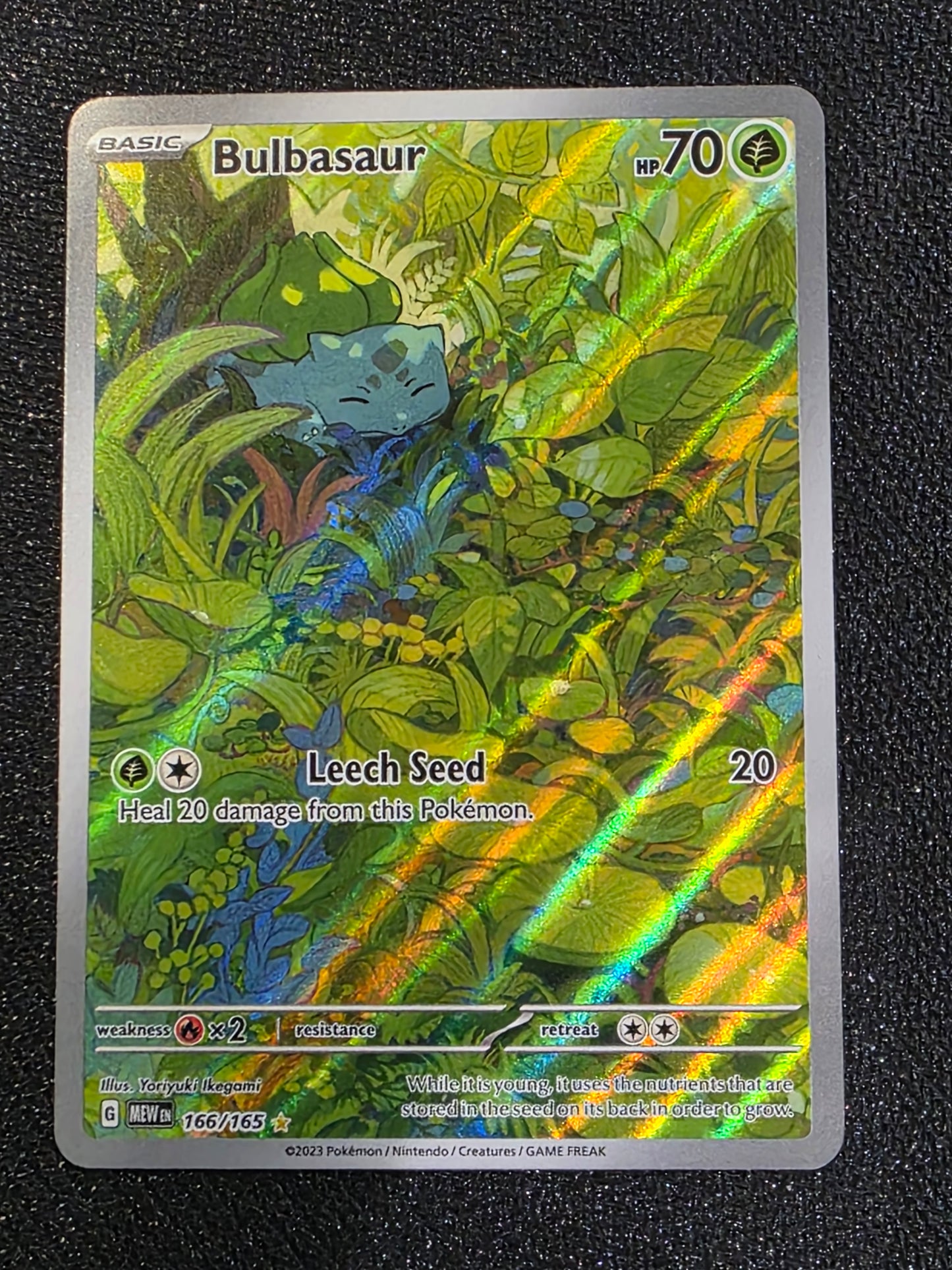 #166/165 Bulbasaur* SV: Scarlet & Violet 151