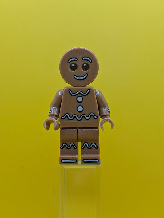 Gingerbread Man col168 Series 11 (Minifigure Only without Stand and Accessories) Cmf Lego Minifigure