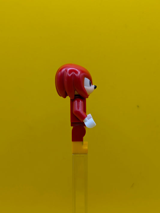 Knuckles son016 Grin Sonic The Hedgehog Lego Minifigure