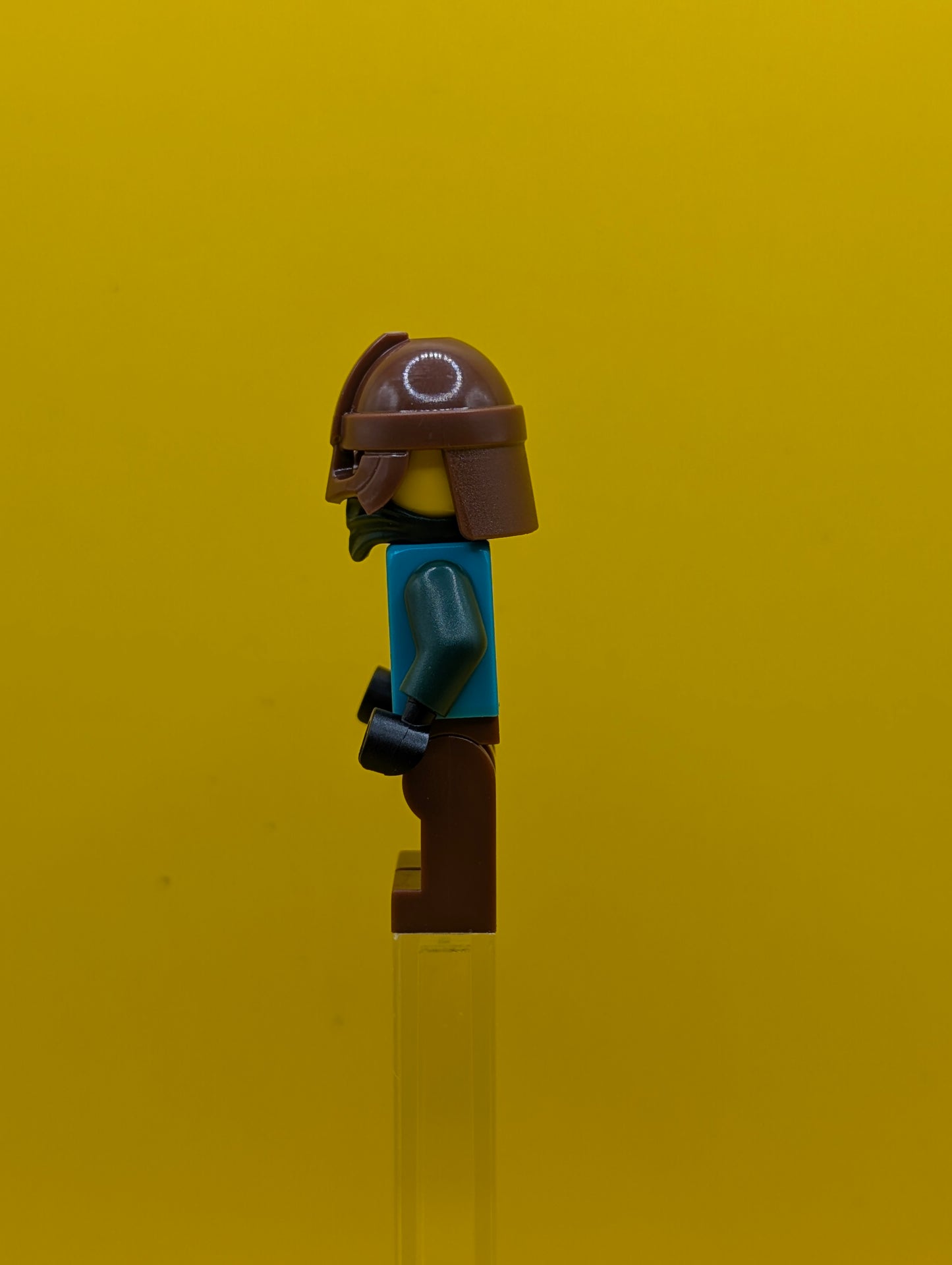 Kraken Warrior idea234 Female, Reddish Brown Helmet Ideas Lego Minifigure
