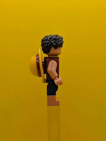 Monkey D. Luffy op007 Red Shirt One Piece Lego Minifigure