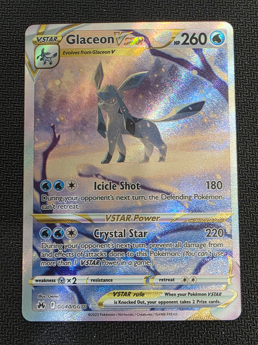 #GG40/GG70 Glaceon VSTAR Crown Zenith: Galarian Gallery