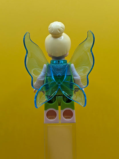Tinker Bell dis086 Trans Light Blue Butterfly Wings Minifigure Lego