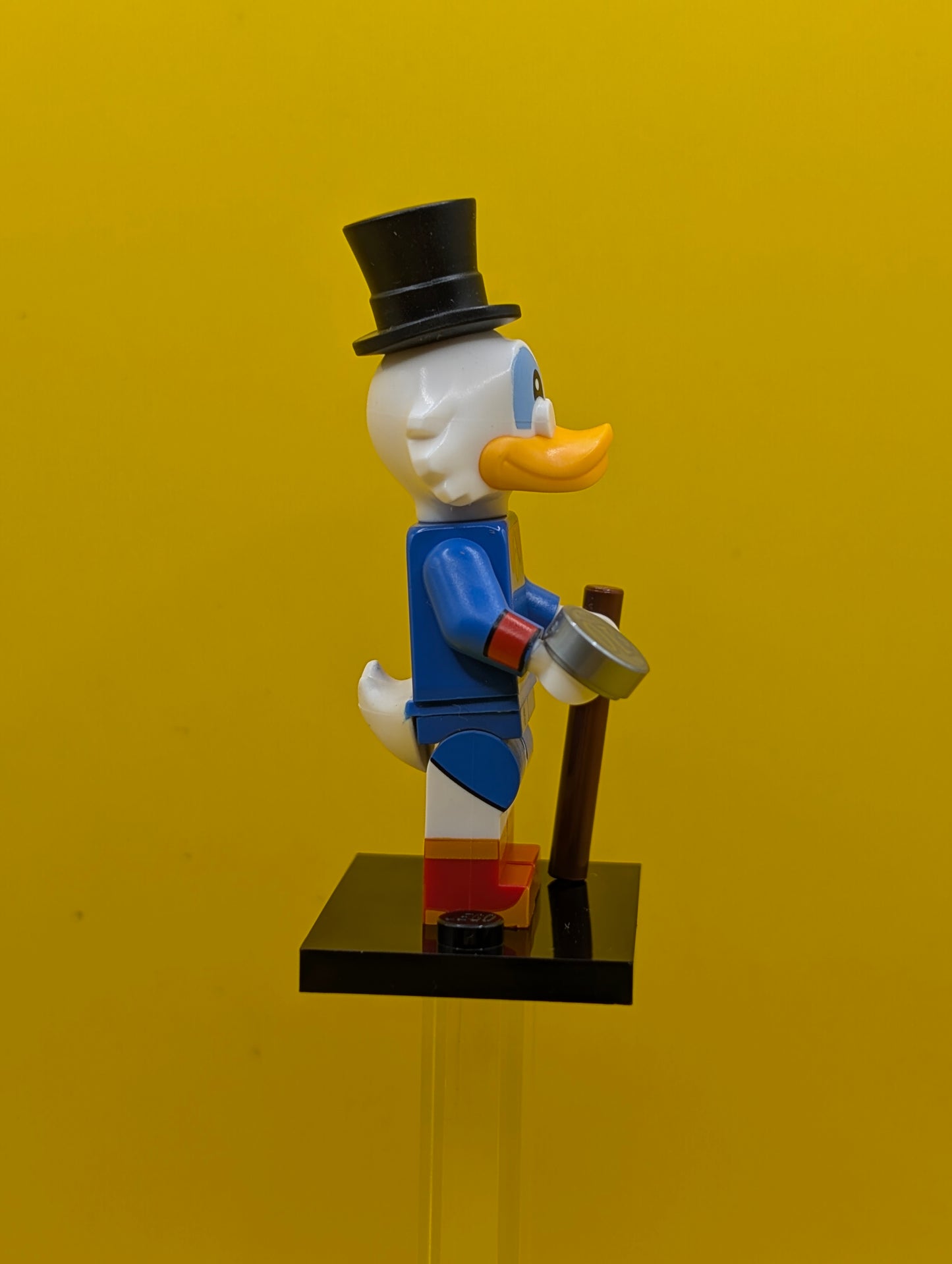 Scrooge McDuck coldis2-6 Disney, Series 2 (Complete Set with Stand and Accessories) Cmf Lego Minifigure