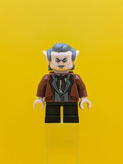 Griphook hp318 Dark Red Jacket Dark Bluish Gray Vest Harry potter Minifigure Lego