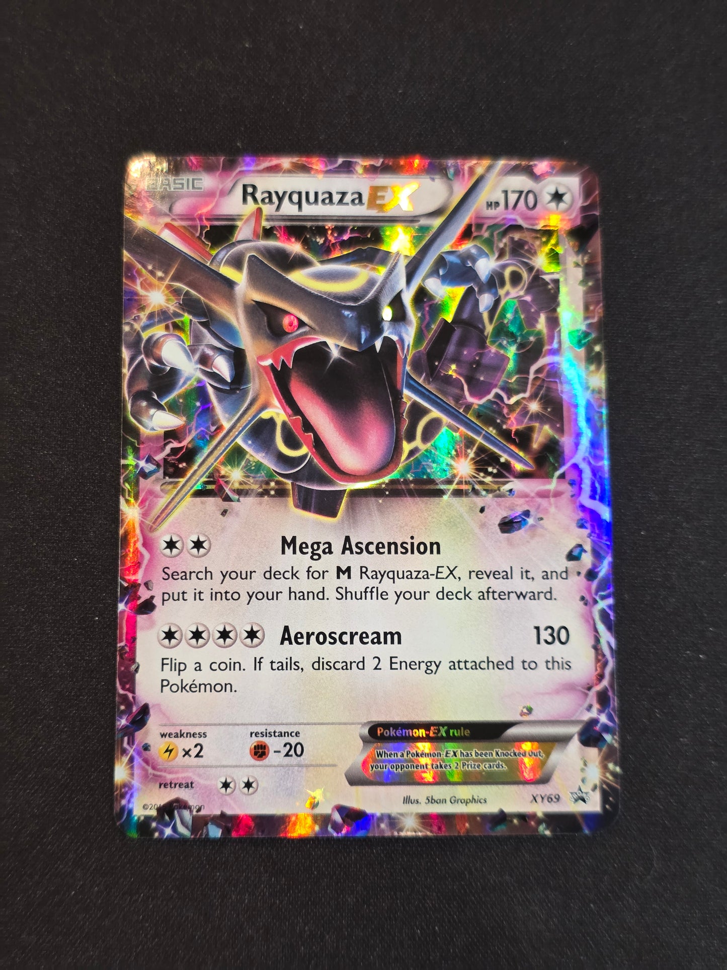 Rayquaza EX #XY69 (XY Promo)