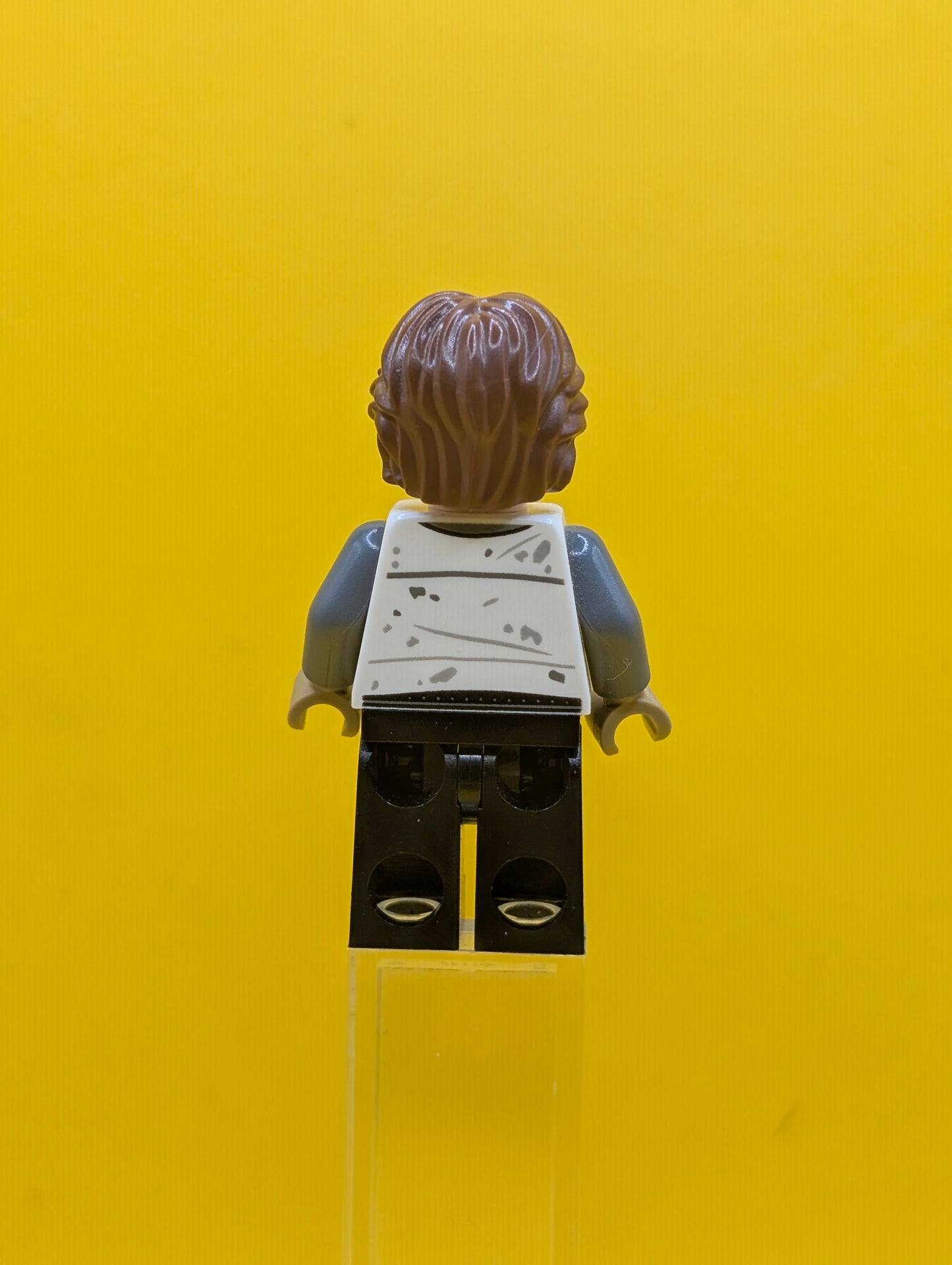 Han Solo sw0915 White Jacket, Black Legs with Dirt Stains Star Wars Lego Minifigure