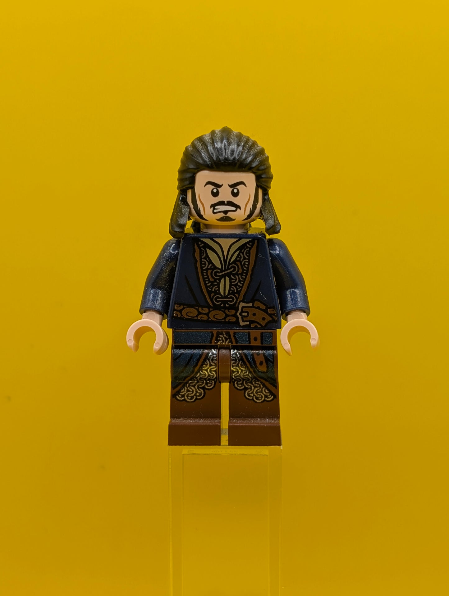 Bard the Bowman lor092 Silver Buckle and Shirt Grommets Lord Of The Rings Lego Minifigure