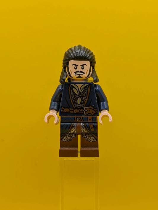Bard the Bowman lor092 Silver Buckle and Shirt Grommets Lord Of The Rings Lego Minifigure