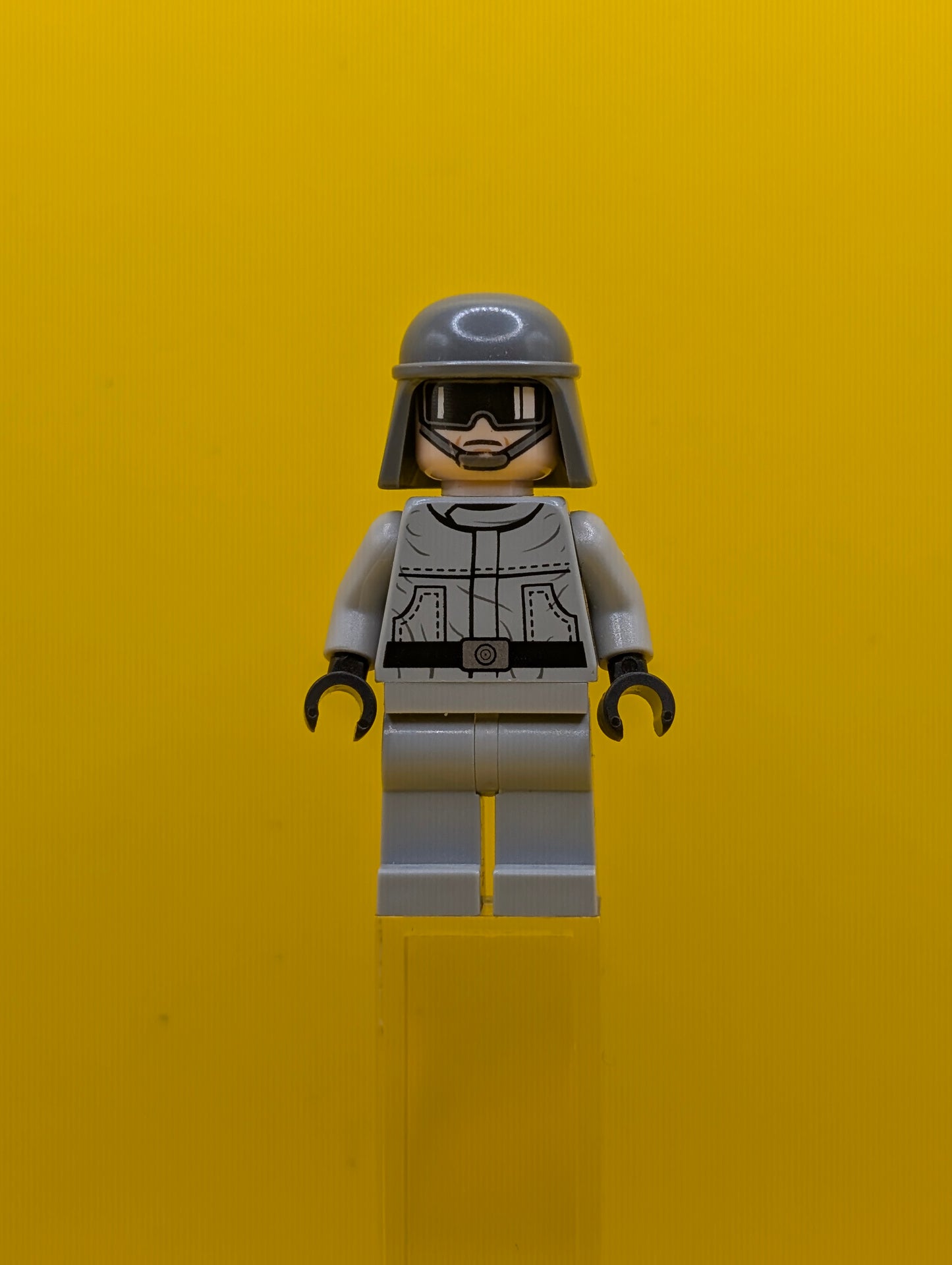 Imperial AT-ST Pilot / Driver sw0401 (Plain Helmet, Dual Sided Head) Star Wars Lego Minifigure